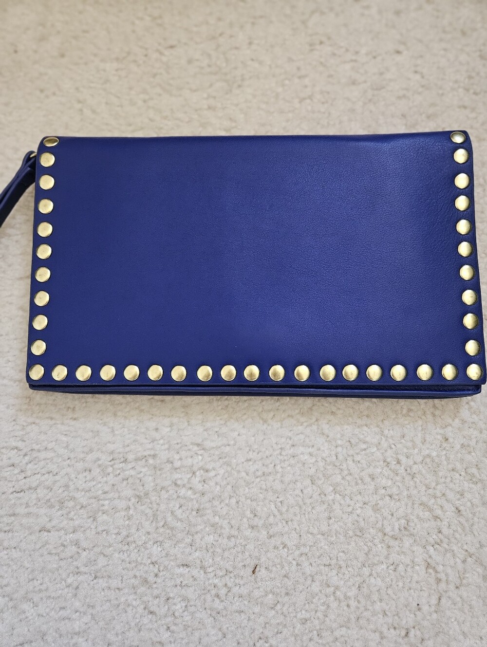 ELLIE KAI BLUE CLUTCH